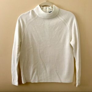 Karen Scott Petite Mock-Neck Sweater